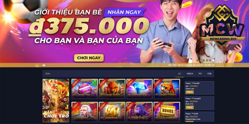 Nhiều ưu đãi lớn của Casino MCW Casino