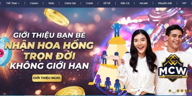 Ưu điểm vượt trội của sân chơi MCW Casino