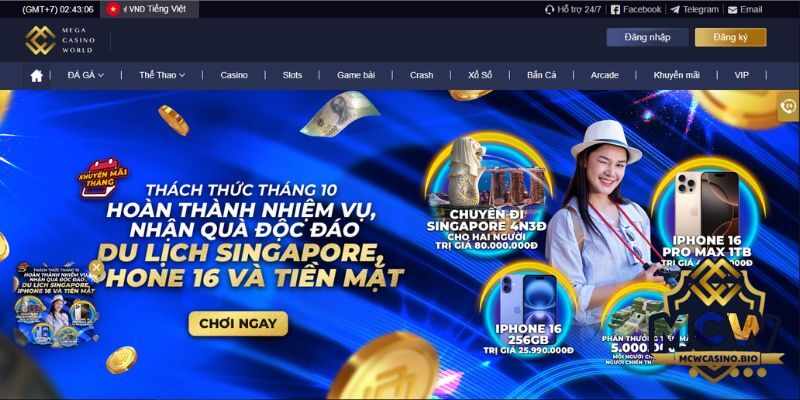 Đăng Nhập MCW Casino: Bước Đầu Khám Phá Thế Giới Giải Trí